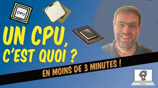 Un CPU cest quoi [upl. by Tenenbaum337]