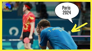 Why Wang Chuqin lost to Truls Moregard in Paris Olympics 2024 [upl. by Kalasky]