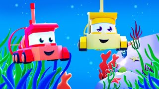 Truck Games  Les fonds marins 🐟 Dessins animés camions pour enfants [upl. by Elyod266]