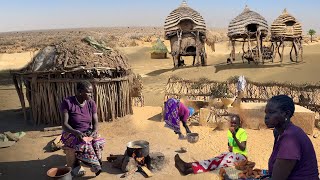 Morning Routine of Africa Women  Daily Life  Africa Village Life My Fast Vilog [upl. by Destinee]