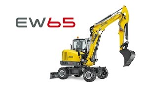 Mobilbagger EW65  Wacker Neuson [upl. by Galligan]