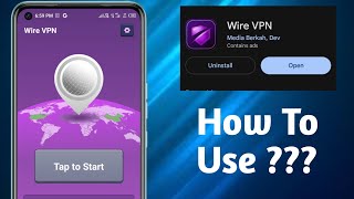 Wire Vpn Kaise Use Kare  Wire Vpn  Wire Vpn App Kya Hai  Tech ReTech [upl. by Eugaet]