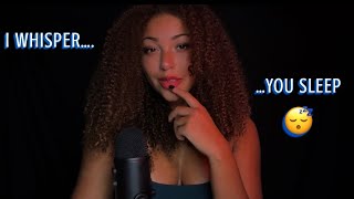 ASMR I Whisper You Sleep 500 Sensitivity [upl. by Ahgem]