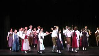 Austrian traditional folk dance Untersteirer Landler [upl. by Esirehc636]