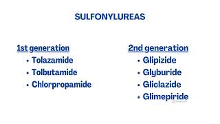 ORAL HYPOGLYCEMIC AGENTS OHAs [upl. by Whit]