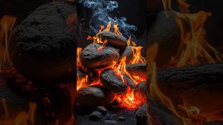 jalta hua pathar🔥 burning stone  facts shorts science [upl. by Niwre341]