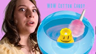 Cotton candy in your house CRAZART Real cotton candy maker Review [upl. by Eiro451]