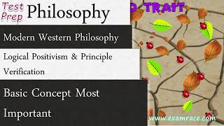 Modern Western Philosophy  Logical Positivism amp Principle Verification Philosophy [upl. by Connors995]