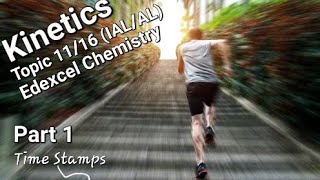 Kinetics Part 12  Edexcel IAL Chemistry Unit 4 Topic 11 [upl. by Apfelstadt]