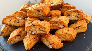 Ricetta bomba 🥰 Cantucci alle mandorle con pochi ingredienti [upl. by Lohcin]