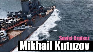 Soviet Cruiser Mikhail Kutuzov The Cold War Giant of the Black Sea Fleet wows Naval Legends [upl. by Venetis]