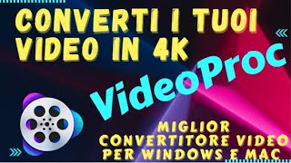 Miglior Convertitore Video per Windows e Mac 2023 ll Come Modificare facilmente i tuoi Video 4K [upl. by Halsy]