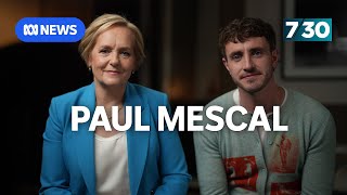 Paul Mescal was hired for Gladiator II after a halfhour call with Ridley Scott  730 [upl. by Odine]