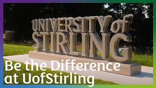 Be The Difference at the University of Stirling [upl. by Mirna]