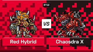 Digimon TCG Red Hybrid vs Chaosdramon X BT12 Locals Match [upl. by Pearlstein]