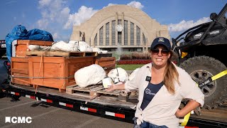 Fossil Delivery at Cincinnati Museum Center [upl. by Zwick330]