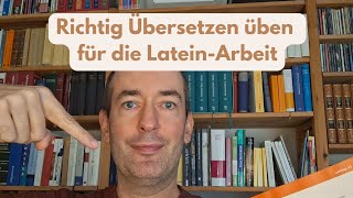 Übersetzen üben für eine LateinKlassenarbeit  Mit Schwung zum Ziel [upl. by Lilah201]