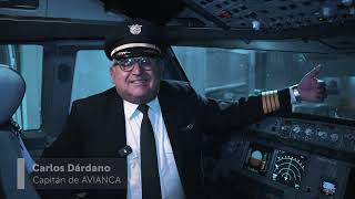 El Capitán Carlos Dárdano es reconocido a nivel mundial por sus grandes hazañas en aviación [upl. by Enomar]