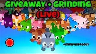 🔴MAKING HUGE GIVEAWAY IN PET SIM 99🔴 [upl. by Lekar]