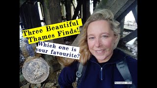 Mudlarking the River Thames with Nicola White  3 fabulous amp intriguing finds [upl. by Augustina]