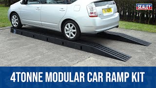 Sealey 4 Tonne Modular Car Ramp Kit  PRK01 [upl. by Einatirb876]