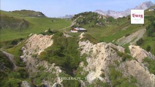 BURGHotel Oberlech im Sommer  Luftaufnahmen [upl. by Matthew358]