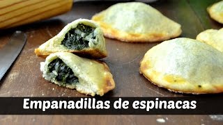 Empanadillas de espinacas Receta vegetariana [upl. by Kati]