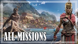 Assassins Creed Odyssey  All Missions  Full game [upl. by Vivyan]