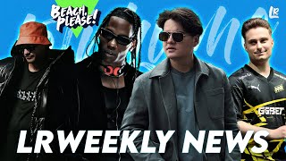 TRAVIS SCOTT a fost ofertat de BEACH PLEASE  LRWeekly News [upl. by Lauralee804]