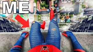 I Tried Extreme Spiderman Stunts in Real Life [upl. by Ahron625]