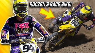 I Rode Ken Roczens FACTORY Suzuki 😱 [upl. by Bentlee]