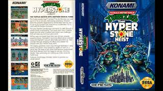 TMNT The Hyperstone Heist  SEGA Genesis Full Soundtrack OST Real Hardware [upl. by Peckham]