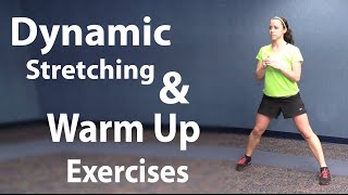 Workout Stretching and Easy Warm Up Exercises  Static and Dynamic Stretching [upl. by Jegar64]