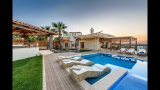 Belle Helene Luxury Villa in Crete Greece [upl. by Ronoc615]