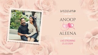 WEDDING CEREMONY OF ANOOP amp ALEENA [upl. by Rilda549]