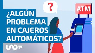 ¿Cuáles son los problemas más comunes en cajeros automáticos y qué hacer [upl. by Sivi]