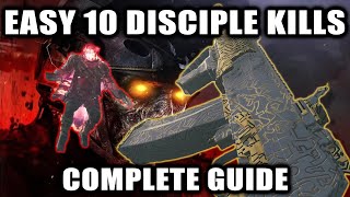 EASY Disciple Kills Method Zombies Gold Camo Guide [upl. by Valda]