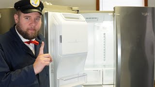 Whirlpool Refrigerator Not Cooling but Bottom Freezer Works  How to Troubleshoot amp Repair [upl. by Roinuj]