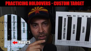 How to Practice Holdovers with this Custom Target [upl. by Rodge379]