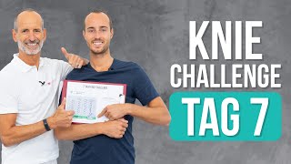 ❇️ Tag 7 ❇️FINALE – 7Tage KnieChallenge Knieschmerzen Übungen [upl. by Fahey]