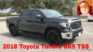 2018 Toyota Tundra Crewmax SR5 TSS 4x4 Walk Around Video [upl. by Queenie512]