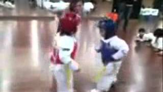 Taekwondo Baby  A luta mais violenta da historia [upl. by Ahseem]