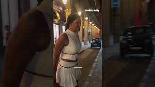 Liz Cambage spotted leaving the Costes [upl. by Mali348]