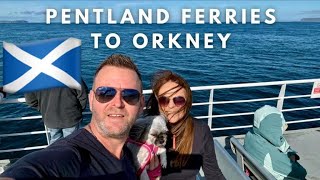 Pentland Ferries to the Orkney Islands Scotland [upl. by Iluj831]