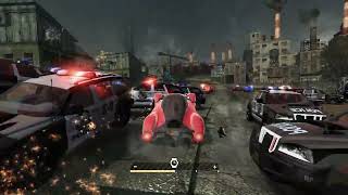 NFS Most Wanted 1000 Cops VS Aston Martin Valkyrie [upl. by Freed]