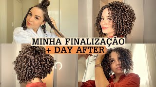 Minha finalização atualizada  day after com cabelo bem curto 💫 [upl. by Piselli73]