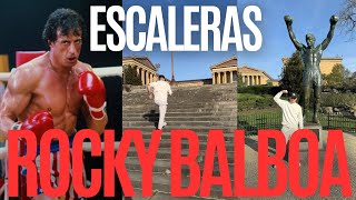 Subí las escaleras de ROCKY BALBOA en Filadelfia ¡CUMPLÍ MI SUEÑO quotLO LOGRÉquot [upl. by Bussey]