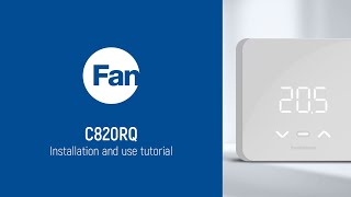 Fantini Cosmi C820RQ  Installation and use tutorial [upl. by Allan]