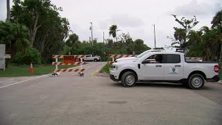 City of Sanibel works toward opening beach parking lots back up [upl. by Gabe]