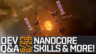 Nanocore Skills Station Containers amp More DEV QampA 623  629  EVE Echoes [upl. by Emarie]